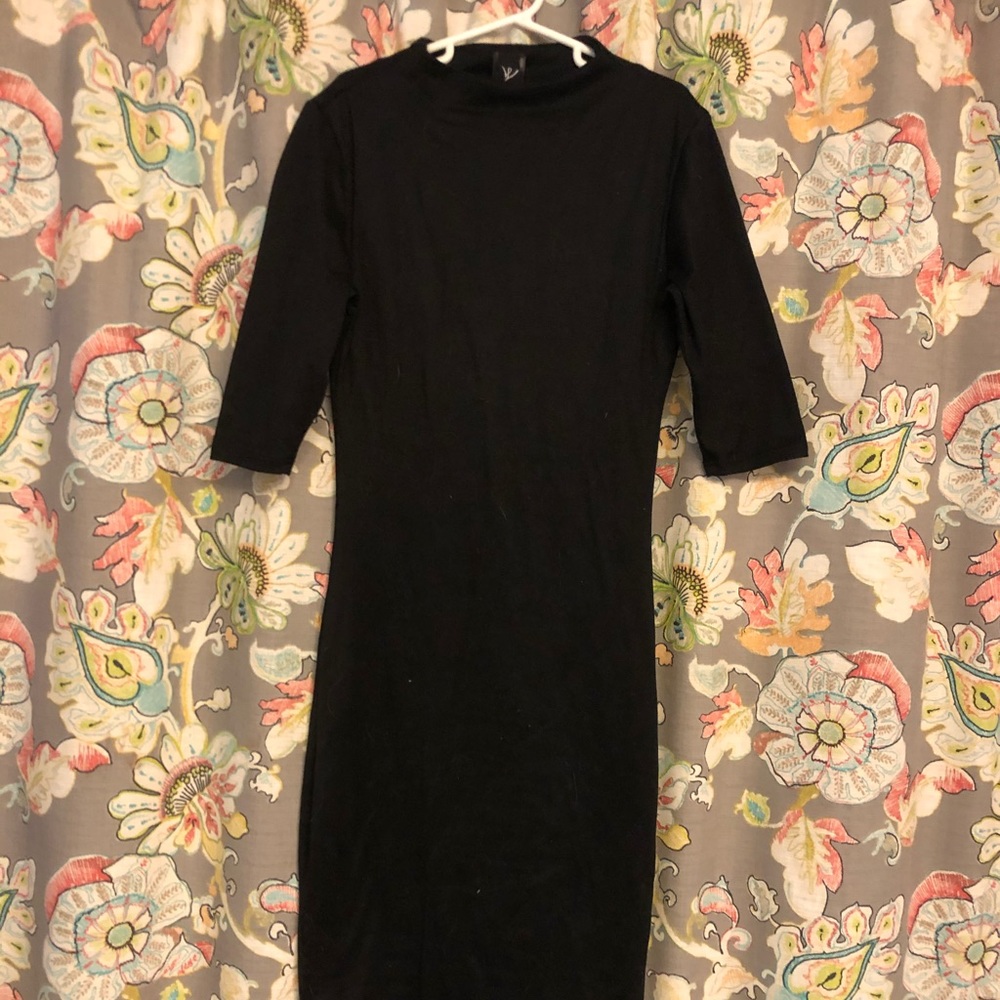 Tight Fit Black Dress